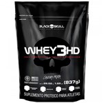 Ficha técnica e caractérísticas do produto Whey Protein 3HD Black Skull Refil 837g