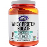 Ficha técnica e caractérísticas do produto Whey Protein Isolado Chocolate (816g) - Now Foods