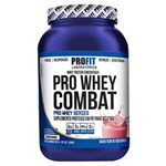 Ficha técnica e caractérísticas do produto Whey Protein Pro Whey Combat - Profit - 907G - 907g - Morango
