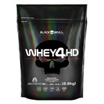 Ficha técnica e caractérísticas do produto Whey Protein Refil 4 HD - 2.2 Kg - Black Skull