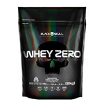 Ficha técnica e caractérísticas do produto Whey Zero 2kg (Refil) Chocolate Black Skull