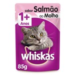 Ficha técnica e caractérísticas do produto Whiskas Sachê Adulto Salmão - 85g
