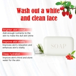 Ficha técnica e caractérísticas do produto Wolfberry Silky Facial Soap Bar Melhor Soap Bar Natural Organic Acne Anti-Envelhecimento