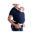 Ficha técnica e caractérísticas do produto 2x Bebê Recém-nascido Estilingue Amamentação Infantil Elástico Envoltório Carrie Azul Escuro