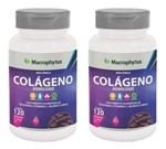 Ficha técnica e caractérísticas do produto 2x Colageno Hidrolisado com Vitamina C 1200mg 120 Capsulas - Macrophytus