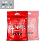 Ficha técnica e caractérísticas do produto 2x Glutamine Natural Pouch 1kg - IntegralMedica