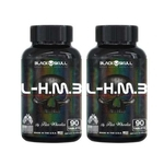 Ficha técnica e caractérísticas do produto 2x Hmb - 90 Tabletes - Black Skull