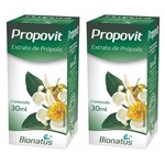 Ficha técnica e caractérísticas do produto 2x Propovit Extrato - 30 Ml Cada Bionatus