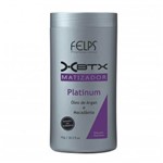 Ficha técnica e caractérísticas do produto XBTX Matizador Platinum Felps Profissional Creme Alisante 1kg