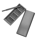 Ficha técnica e caractérísticas do produto Xiaomi MiJia Wiha Kit de reparo de chave de fenda de uso diário 25in1 Caixa de alumínio Chave de fenda magnética de precisão Chave de fenda xiaomi Kit de casa inteligente