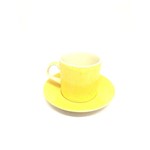 Ficha técnica e caractérísticas do produto Xícara para Café com Pires Royal Stafford Riviera Yellow - Cada