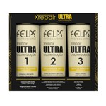 Ficha técnica e caractérísticas do produto Xrepair Ultra Cauterizacao Kit 3 X 250 Ml - Felps