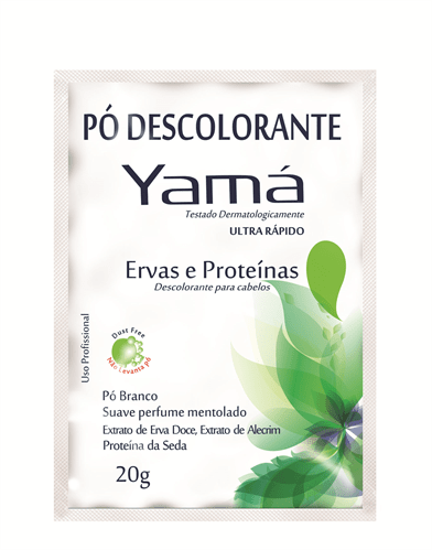 Ficha técnica e caractérísticas do produto Yamá Pó Descolorante Ervas e Proteínas - 20g - Yama