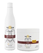 Ficha técnica e caractérísticas do produto Yellow Nutritive Kit Shampoo (500ml) e Máscara (500ml)