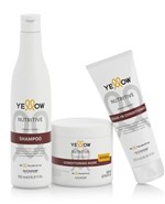 Ficha técnica e caractérísticas do produto Yellow Nutritive Shampoo Máscara Condicionadora Leave