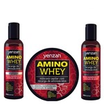 Ficha técnica e caractérísticas do produto Yenzah Amino Whey Kit - Shampoo + Condicionador + Máscara