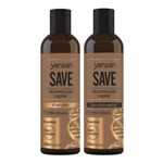 Yenzah - Shampoo e Condicionador Save Reconstrução Capilar - 2X240ml