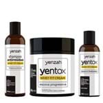Yenzah Whey Yentox Kit - Shampoo + Leave-In + Máscara Kit