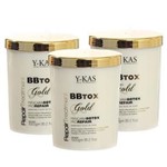 Ficha técnica e caractérísticas do produto Ykas Kit Btx Capilar Pro Repair Máscara 3x1kg