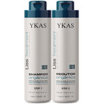 Ficha técnica e caractérísticas do produto Ykas Progressiva Liss Treatment Redutor Orgânico Sem Formol 2 Passos 1lt