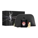 Kit Yves Saint Laurent Black Opium - Eau de Parfum + Mini Batom + Bolsa