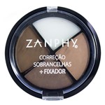 Ficha técnica e caractérísticas do produto Zanphy Correção de Sobrancelha Kit - Sombras + Primer