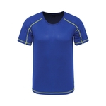 Ficha técnica e caractérísticas do produto Collar Men fina respirável Desportiva Outdoor Sports T-shirt Quick Dry Wonderful