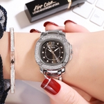 Ficha técnica e caractérísticas do produto Zantec Excellent Produtos Mulheres Luxo Analog Watch impermeável com pulseira de aço inoxidável para Escritório ocasional