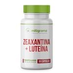 Ficha técnica e caractérísticas do produto Zeaxantina 1Mg + Luteína 10Mg - Antioxidantes para Saúde dos Olhos - 30 Cápsulas
