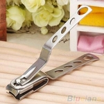 Ficha técnica e caractérísticas do produto Zerone Nail Clipper Professional Small Cuticle Cutter Nipper with Rotate Head Stainless Steel