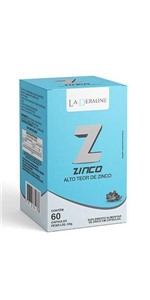Ficha técnica e caractérísticas do produto Zinco - Alto Teor - 60caps - La Dermine