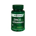 Ficha técnica e caractérísticas do produto Zinco com Vitamina e 250mg 60 Cápsulas Macrophytus