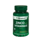Ficha técnica e caractérísticas do produto Zinco Com Vitamina E 259 Mg 60 Cápsulas - Macrophytus