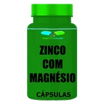 Ficha técnica e caractérísticas do produto Zinco + Magnésio Com 120 Cápsulas