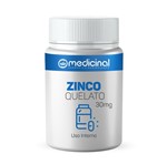 Ficha técnica e caractérísticas do produto ZINCO QUELATO 30mg - 30doses