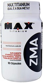 Ficha técnica e caractérísticas do produto ZMA - 90 Cápsulas, Max Titanium