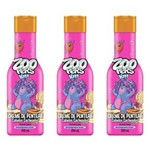 Ficha técnica e caractérísticas do produto Zoopers Kids Cabelos Cacheados Creme para Pentear 250ml - Kit com 03